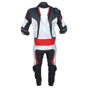 Nouveauté Combinaison de course moto respirante à manches longues personnalisée Unisexe Cuir véritable Haute qualité 220g Toutes saisons Service OEM - Product Image 1