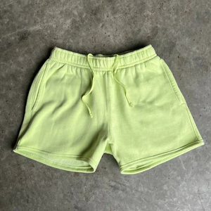 Pantalones Cortos Deportivos de Verano para Hombre, Tejido de Punto, 100% Algodón, Estilo Francés, Casual, Color Sólido - Product Image 5