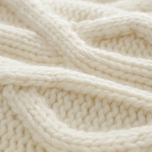 Ladies Customized Autumn Thickened Round Neck Women Twisted Cachemire Pullover Sweater - Product Image 5