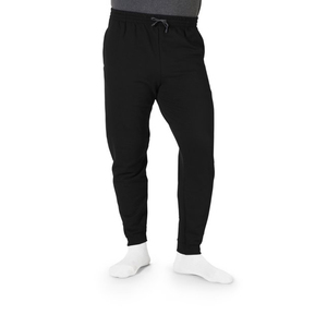 Pantalon de jogging et de sport décontracté pour homme, en polaire épaisse unie, séchage rapide et respirant, idéal pour l'automne et le fitness. - Product Image 1