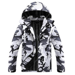 Custom Colors High Quality <b>Plus</b> <b>Size</b> Men's Softshell <b>Rain</b> <b>Jacket</b> Comfortable Waterproof Quick Dry Breathable Stand Collar for - Product Image 1