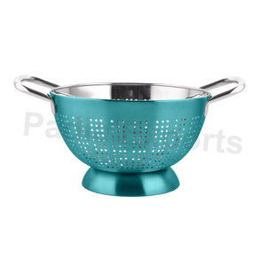 Bên Trong Cạnh cán colander nhà bếp thiết lập với thép không gỉ xử lý thân thiện với môi máy rửa chén & lò nướng an toàn - Product Image 1