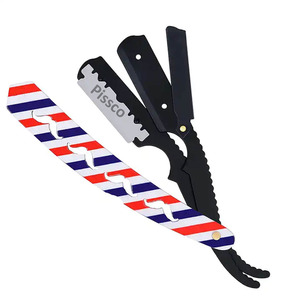 Soportes para Navajas de Barbero Rectas, Mango para Navaja de Afeitar de Barbero - Product Image 1