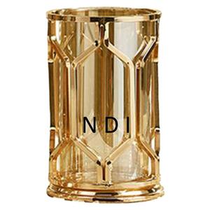 Portavelas con Acabado Dorado y Forma Personalizada para Decoración de Mesa de Restaurante, Centros de Mesa, Portavelas Votivas - Product Image 3