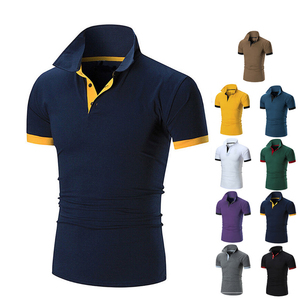Polo de alta calidad, venta al por mayor, ropa de hombre, Polo de manga corta, camiseta, impresión digital personalizada, Polo informal para hombre - Product Image 4