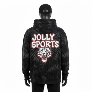 Sudadera con Capucha Básica de Primera Calidad, 320 g/m², Felpa de Algodón Suave, Estilo Desgastado Negro, Logotipo Personalizado Bordado e Impreso - Product Image 4