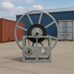 OEM ODM 12V 500W New Item Vietnam Export Heavy Duty Durable Supplier Natural Aluminum 3 <b>Inch</b> Aviation Single Wrap <b>Hose</b> Reel - Product Image 6