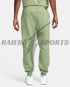 Pantalons de jogging sportifs unisexes personnalisés de qualité supérieure 2025, respirants, en toile lavée, service OEM, style décontracté, séchage rapide - Product Image 4
