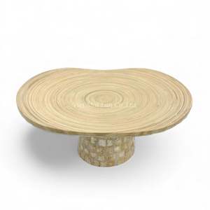 Base para Pastel de Nácar, Exhibición de Postres Hecha a Mano con Conchas, Decoración para el Hogar y la Mesa, de Vietnam - Product Image 3