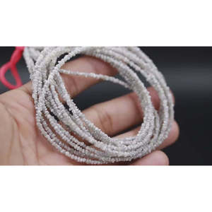 Perles de diamants naturels blancs bruts non taillés de 2-3 mm, diamants bruts non taillés, excellente et bonne qualité de coupe pour la fabrication de bijoux - Product Image 5