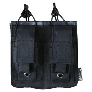 Pochette double pour chargeurs Alpha Mag en Cordura noir, taille unique, porte-chargeurs MOLLE utilitaire noir - Product Image 1
