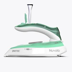 Plancha de Vapor Eléctrica Nuvola Verde y Blanca 9048 de 1000W - Product Image 2