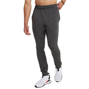 Pantalones de chándal de algodón transpirable de alta calidad para hombre, pantalones con logotipo personalizado para gimnasio, Jogging para hombre, bolsillos con cremallera, Jogger cómodo - Product Image 1
