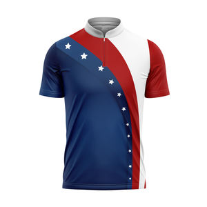 Custom Printed Reversible <b>Bowling</b> Jerseys | Personalized Teamwear Polo <b>Shirts</b>-100% Polyester Unisex ODM Manufacturer - Product Image 5