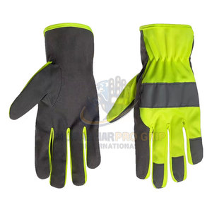 Comfortable Workplace Accessory for Daily Tasks Assembly Gloves-High Quality Heat Resistant Anti-<b>Slip</b> Nylon/Cotton/Leather - Product Image 4