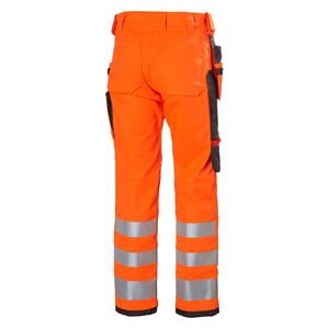 Haute visibilité vêtements de travail bandes réfléchissantes pantalons multi-poches Patchwork pantalons d'extérieur respirants et durables pour hommes - Product Image 4