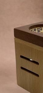 Quemador de Incienso Bakhoor de Madera de Lujo con Cuenco de Latón, Quemador de Oud Árabe, Decoración de Fragancia para el Hogar, Regalo para Ramadán, Hecho a Mano, Premium - Product Image 3