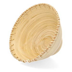 Grand bol en bambou vaisselle naturelle décor de présentation de repas attrayant produits vietnamiens en gros écologiques - Product Image 3