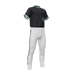 100% poliéster de calidad superior Club escolar Teamwear conjuntos de uniformes de béisbol impreso personalizado transpirable ligero humedad - Product Image 1