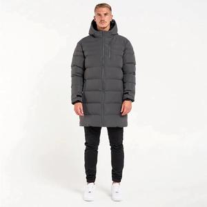 2025 nuevo diseño Stand chaquetas acolchadas para hombres venta al por mayor Gran oferta abrigos acolchados personalizados Chaqueta larga de invierno acolchada - Product Image 1