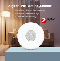 Tuya WiFi y ZigBee Sensor de movimiento PIR humano Detector Cable de alimentación USB Sensores de alarma de seguridad para el hogar Características DE CONTROL DE LA APLICACIÓN DE GARAJE
