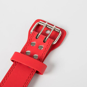 เข็มขัด2024ยกน้ำหนักเข็มขัดยกน้ำหนักสีแดง - Product Image 6