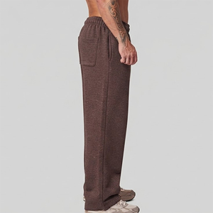 Pantalones Deportivos Casuales de Algodón 100% de Alta Calidad, Corte Recto, Pierna Ancha, Suaves y Holgados para Hombre, Gran Venta - Product Image 2