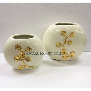 Jarrones de Flores de Aluminio Plateado Hechos a Mano de Gran Tamaño y la Mejor Calidad para Decoración de Mesa, Oficina y Hogar - Product Image 4