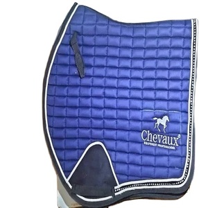 Juego de sillín personalizado de colores para saltar caballos, logotipo bordado para montar, fabricante Kanpur, India, Stock, calidad superior - Product Image 1