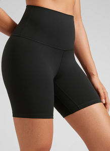 Wholesale Squat Proof Scrunch Butt Workout <b>Shorts</b> for Women Moisture Wicking Quick Dry Tummy Control Seamless <b>Yoga</b> <b>Shorts</b> - Product Image 3