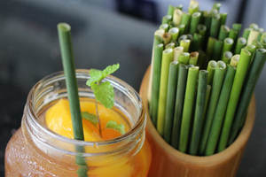 Nouveaux produits Pailles d'herbe de protection de l'environnement/Pailles d'herbe jetables écologiques fabriquées par Eco2go Vietnam - Product Image 6