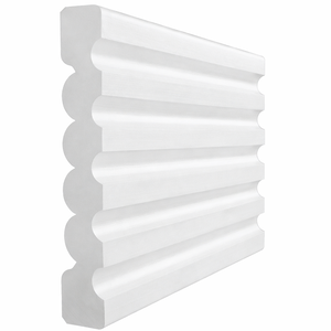 Moulures en bois de peuplier de qualité et durabilité, décoration murale, moulures de couronne, moulures de chaise pour murs, garniture de couronne et de plinthe - Product Image 3