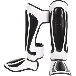 GAF Customized Manufacture Elastic <b>Kick</b> Boxing Shin Guard For Sale High Quality New Design Wholesale Professional Shin Pads - Product Image 5