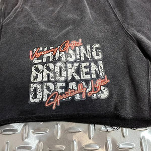 Pantalones cortos de chándal de moda de algodón grueso lavado Vintage personalizados con logotipo para hombre, pantalones cortos de felpa franceses bordados con apliques parcheados - Product Image 5