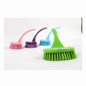 Brosse de nettoyage en plastique écologique en gros pour baignoire et évier, poils en nylon doux - Product Image 1