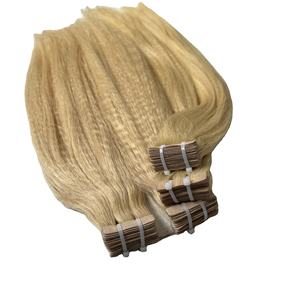 Extensiones de Cabello con Clip, Cabello Humano Vietnamita de Lujo, Super Double Drawn, 100% de un Solo Donante, Punta Natural con Cinta Adhesiva - Product Image 2