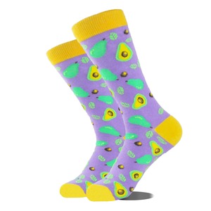 100% Cotton Custom Printed Logo <b>Men's</b> <b>Socks</b> Breathable Soft <b>Warm</b> Trendy Mid-Length Stretchable Anti-Bacterial for Autumn Season - Product Image 5