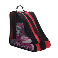 Sac à roulettes pour équipement de hockey sportif avec bandoulière pour patins à roulettes et chaussures de sport sur glace
