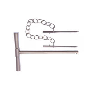 Meilleures ventes, vente chaude, ensemble de rétracteurs à broche Charnley en acier inoxydable, poignée en T, 2 lames longues, instruments chirurgicaux orthopédiques - Product Image 6