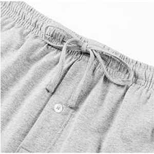 Pantalon décontracté slim pour homme, taille haute, léger, avec fermeture élastique à la taille, couleur unie, en toile respirante et imperméable - Product Image 2