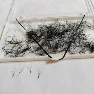 Extensions de cils en cheveux synthétiques de haute qualité, volume 5D, courbure CC, faites à la main, 8-15 mm, pour salon de beauté, Nhu Y NY5D, épaisseur 0,07 mm - Product Image 2