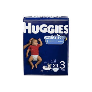 Huggies Couches de nuit Taille 5 Pantalon en coton doux pour bébés Taille XXL jetable Lot de 100 pièces - Product Image 5