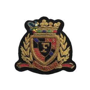 Factory Direct Sale Fashion Bullion Wire <b>Badges</b> High Quality New Style Fashion Bullion Wire <b>Badges</b> - Product Image 6