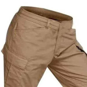 กางเกงคาร์โก้ผ้าฝ้ายโพลีเอสเตอร์สำหรับผู้ชายกางเกงใส่ทำงานดีไซน์ล่าสุด - Product Image 4