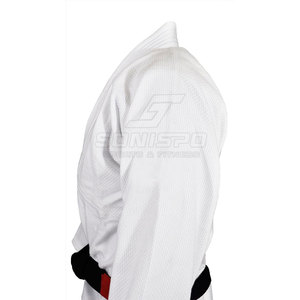 Conjuntos de uniformes BJJ GI resistentes de diseño personalizado más vendidos, último estilo, secado rápido, transpirable, peso ligero, poliéster/algodón - Product Image 3