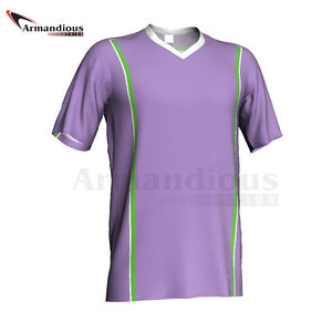 Camiseta de Fútbol Profesional Personalizada - 100% Poliéster Transpirable de Secado Rápido Unisex para Adultos Manga Corta con Nombres de Equipo/Jugador Personalizados - Product Image 4