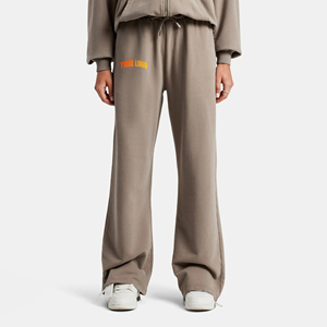 Hot Sale <b>Women's</b> 500GSM Heavyweight <b>Joggers</b> Polyester-Cotton <b>Straight</b> Loose Fit Hip Hop Sweatpants - Product Image 6