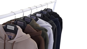 เสื้อกันหนาววินเทจทรงหลวมใช้ได้ทั้งชายและหญิง, มีฮู้ด350แกรมผ้าฝ้าย165% คุณภาพสูง35% โพลีเอสเตอร์เทอร์มีฮู้ดเทอร์ฝรั่งเศส - Product Image 3