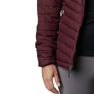 Nouveau design de veste bouffante coupe-vent de qualité supérieure, vestes bulles à capuche et fermeture éclair avec logo personnalisé pour femmes - Product Image 6