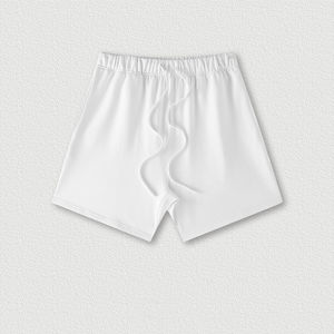 Short de course d'été personnalisé pour hommes, style décontracté 100% coton avec taille élastique et poches chaudes pour l'entraînement et le fitness athlétique - Product Image 2